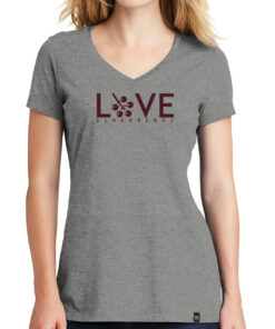 Love Elderberry Ladies Heritage Blend V-Neck Tee