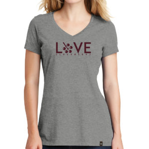Love Elderberry Ladies Heritage Blend V-Neck Tee